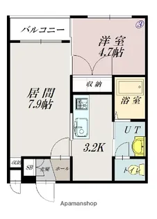 エスポアール310【303号室】の間取り