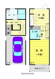 N.M.S B棟【1階】の間取り