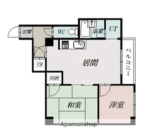 旭川2 3ビル【7階】の間取り