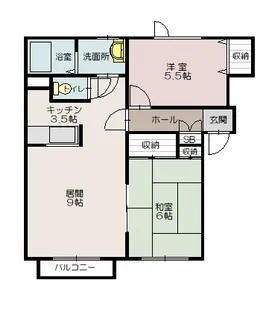 アルカディアTS【1階】の間取り