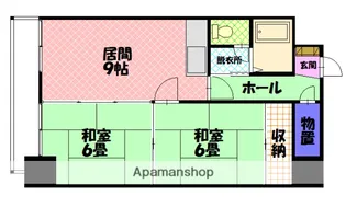SECONDラシアール【903号室】の間取り
