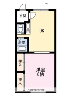 スクエア12【2階】の間取り