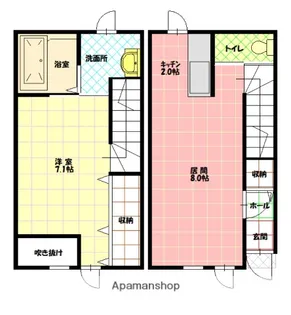 B−LOOM【1階】の間取り