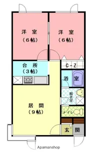 アヴォンリーA【2階】の間取り