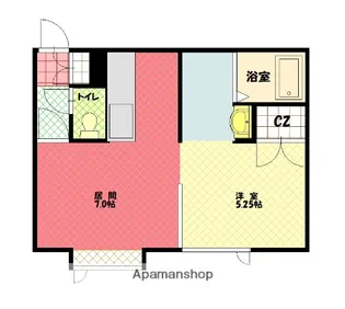 メゾン華林【2階】の間取り