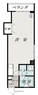 ナッツSPIRIT3【2階】の間取り
