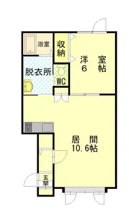 アリエスA棟【2階】の間取り