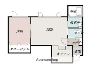 マリン・エム・エス【1階】の間取り