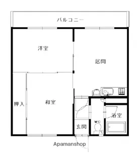 エステート宮下26A【2階】の間取り
