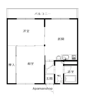 エステート宮下26A【1階】の間取り