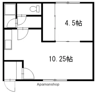 コーポ123【1階】の間取り
