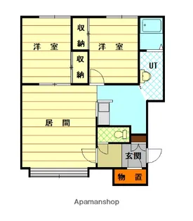 カルド【1階】の間取り