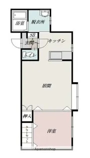 イーストヒル【2階】の間取り