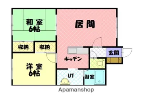 共立マリンハウス【1階】の間取り