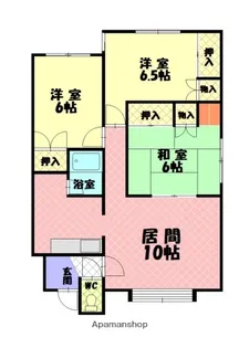 共立マリンハウス【1階】の間取り