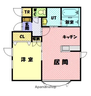 ボックスD【1階】の間取り