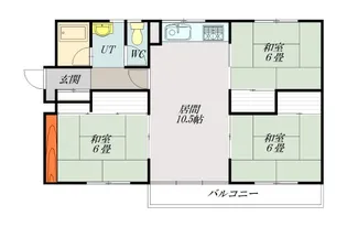 グランド7条【4階】の間取り