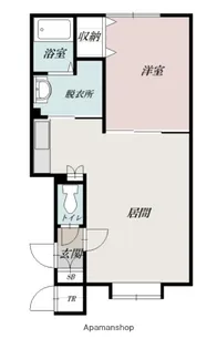グルービー【202号室】の間取り