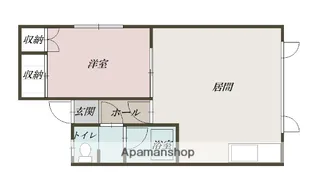 サンシャインロワール【1階】の間取り