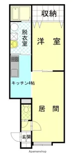 チェリー2・2【202号室】の間取り