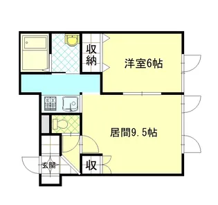 グランピアTOKO3.1【1階】の間取り