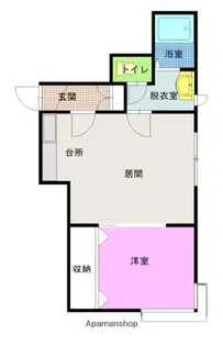 ルミーナ【106号室】の間取り