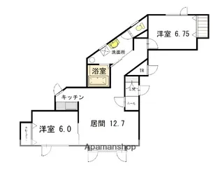 デスターレⅡ【101号室】の間取り