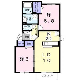 シャイニスター【4階】の間取り