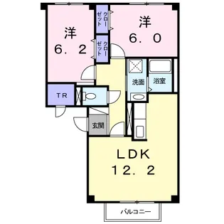 アスピアⅠ【1階】の間取り