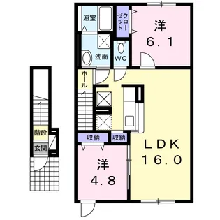 CREATION【2階】の間取り