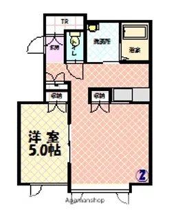 タウンズ7.19B【1階】の間取り