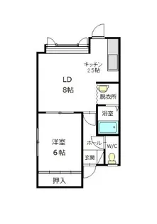 パセオ東光4.1【1階】の間取り