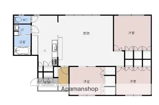 ラルジュ92【301号室】の間取り