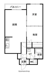 ゴトーハイム【3階】の間取り