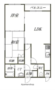 ゴトーハイム【3階】の間取り