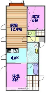 なでしこマンション【2階】の間取り