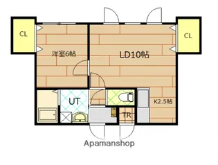 レジーナ【1階】の間取り