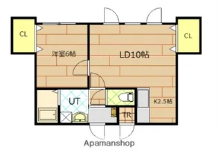レジーナ【1階】の間取り
