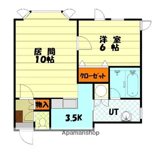 カリオンR【1階】の間取り