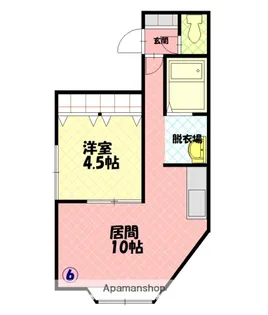 サンシャイン97【2階】の間取り