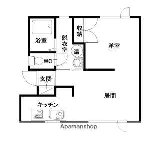 メゾン・ド・カミーユB【2階】の間取り