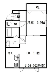 ファンタジスタ【1階】の間取り