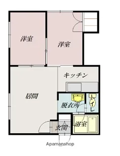 クルーズハウス豊岡2.6【1階】の間取り