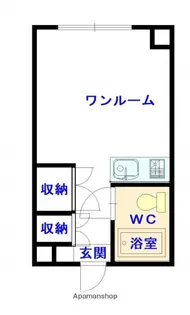 宮の杜ハイツ【2階】の間取り