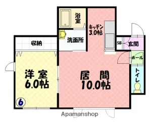 WITH COURT1・3【1階】の間取り