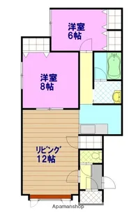 バララット【2階】の間取り