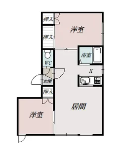 ローナ【205号室】の間取り
