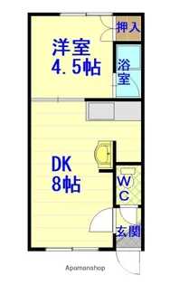 エスポワール22【106号室】の間取り
