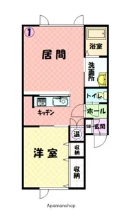 サクラージュ【1階】の間取り