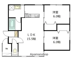 RelacheⅢ(ルラーシェ3)【2階】の間取り